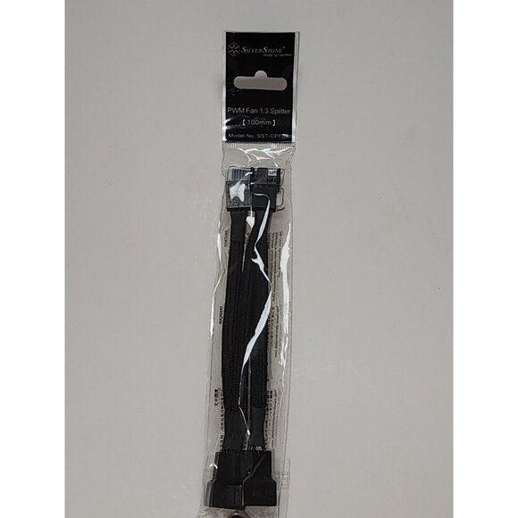 Silverstone 100mm One-to-three PWM fan splitter Adapter Cable SST-CPF02 CPF02 - Picture 1 of 5